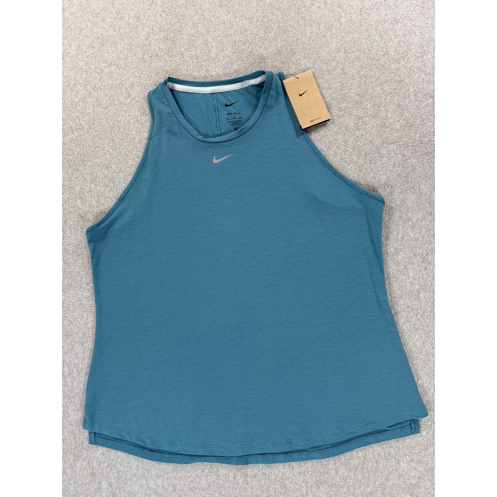 NWT Nike Performance Running Training Tank Top (Women's XL) Blue